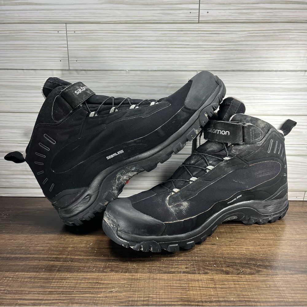 Salomon Deemax 3 Men’s Black Hiking Shoes - Men’s Size 11 - Picture 4 of 11